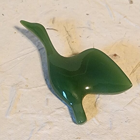 Storrs Genuine Jade Flying Goose Pin - Picture 5 of 6